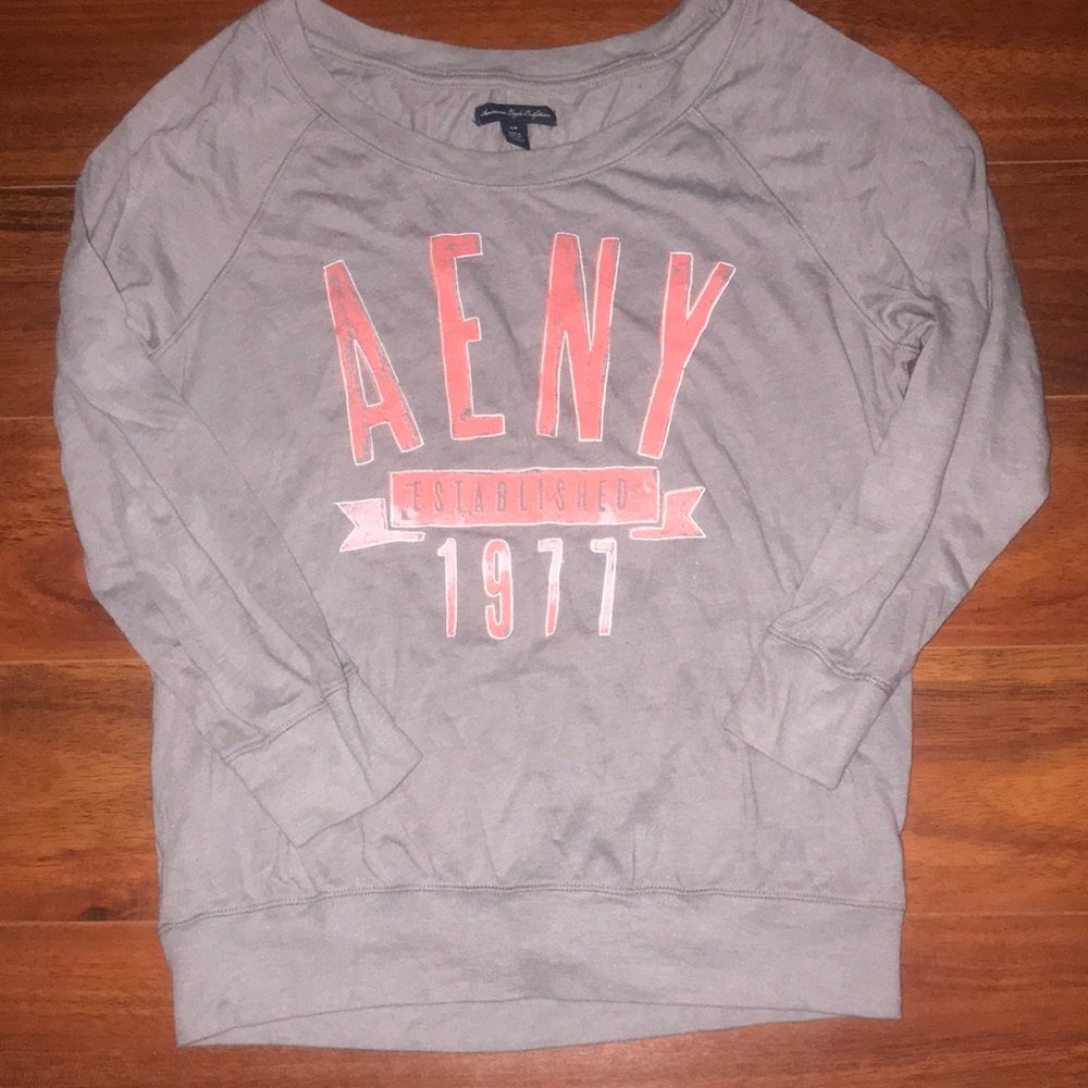 American Eagle 3/4 sleeve shirt